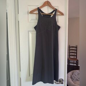 Prana Charcoal Gray Midi Dress